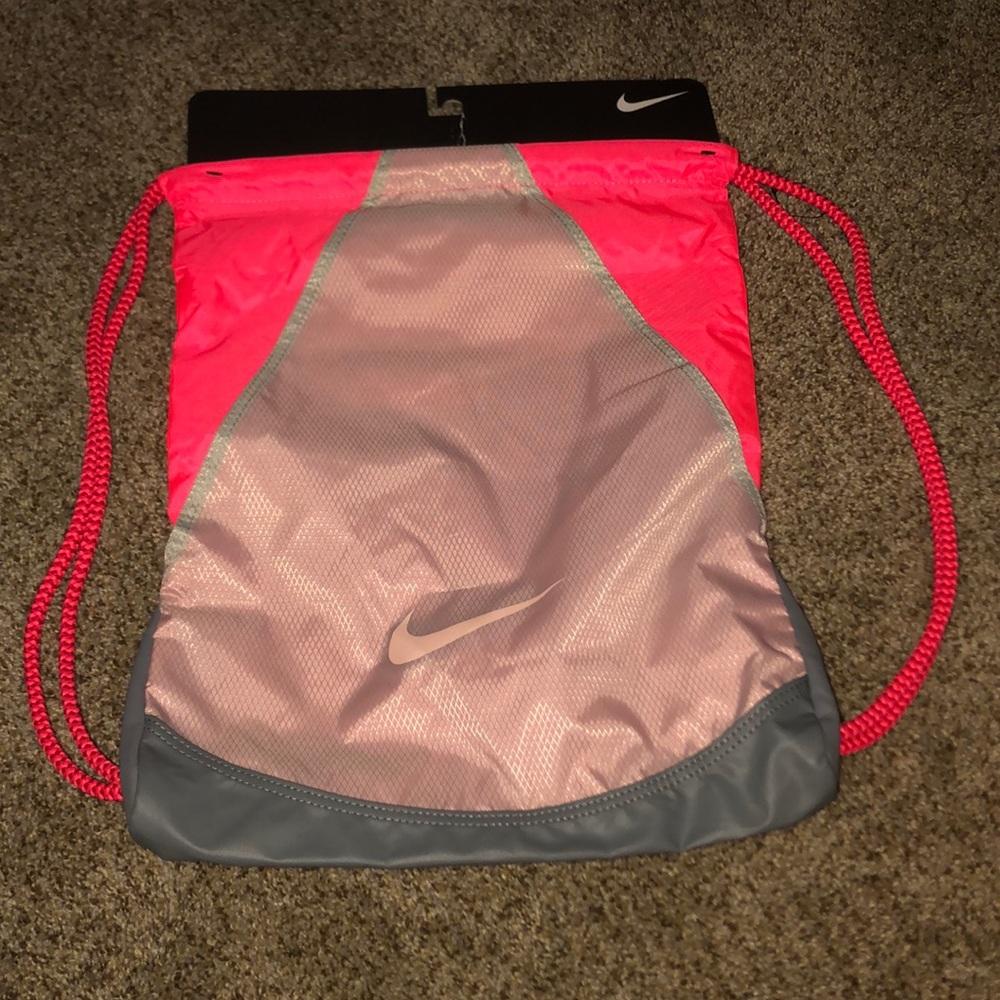 Nike Drawstring Pink/Multicolor Bag